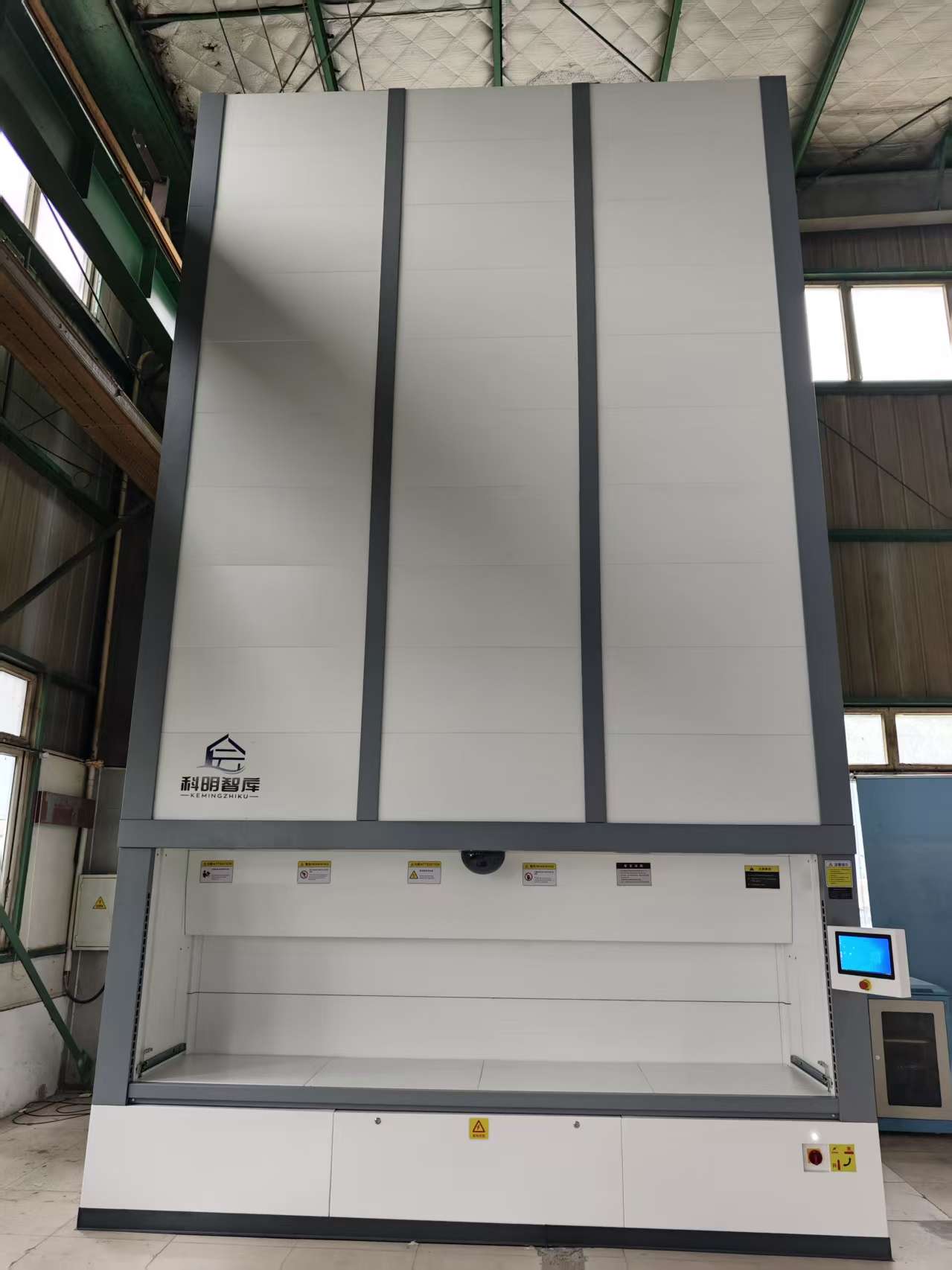 自动立体货柜厂家科普：制造业重型材料存储解决方案